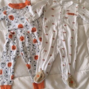 Halloween and Thanksgiving Jammies!!!!!